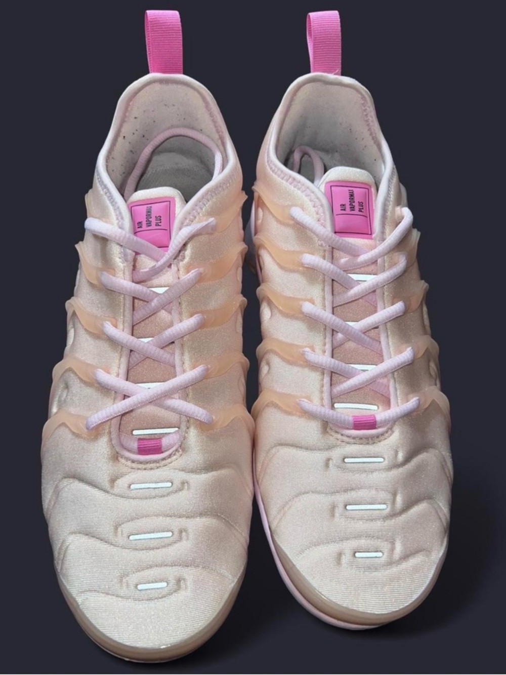 Nike Women’s Vapor max plus pink foam Athletic Sneakers